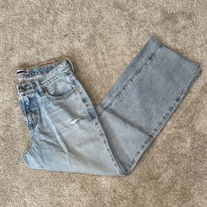 PacSun Distressed Straight Leg Jeans